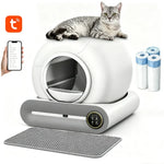 Arenero automático autolimpiable inteligente para gatos