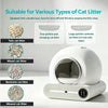 Arenero automático autolimpiable inteligente para gatos